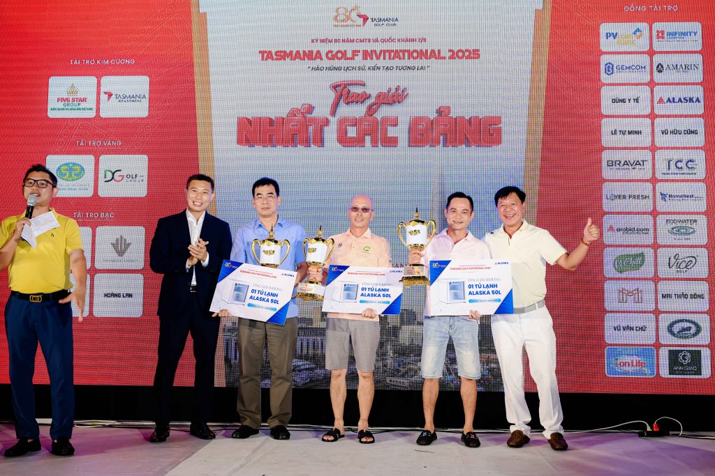 Giải nhất bảng tại giải đấu tasmania golf invitational 2025