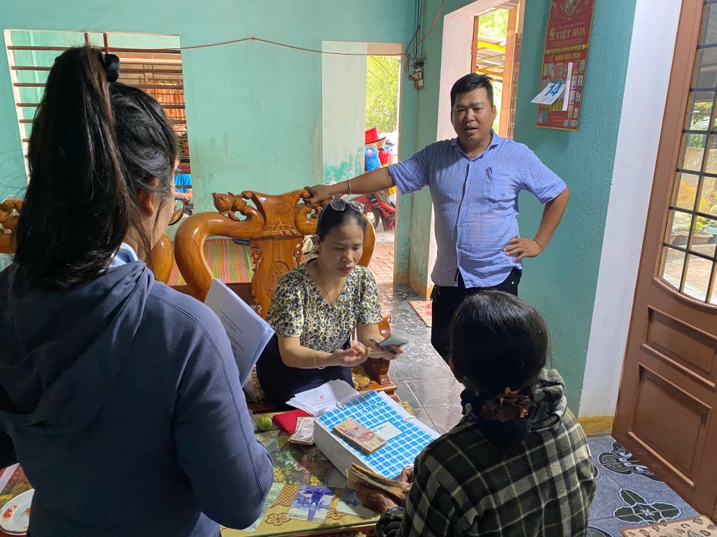 Hỗ trợ đền bù dự án cho gia đình chị Mai Thị Mạnh